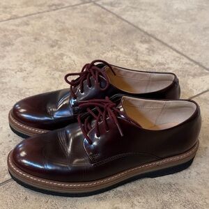 Clark’s women Derby Shoes in Burgundy